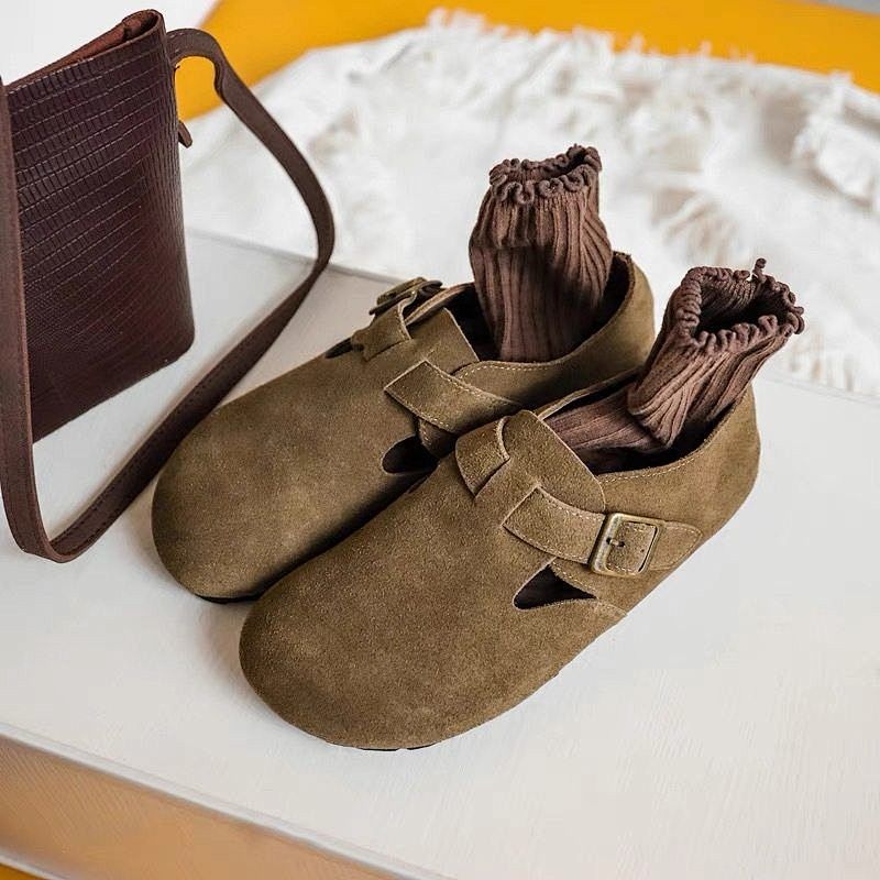 Birkenstock Boston Suede Clogs