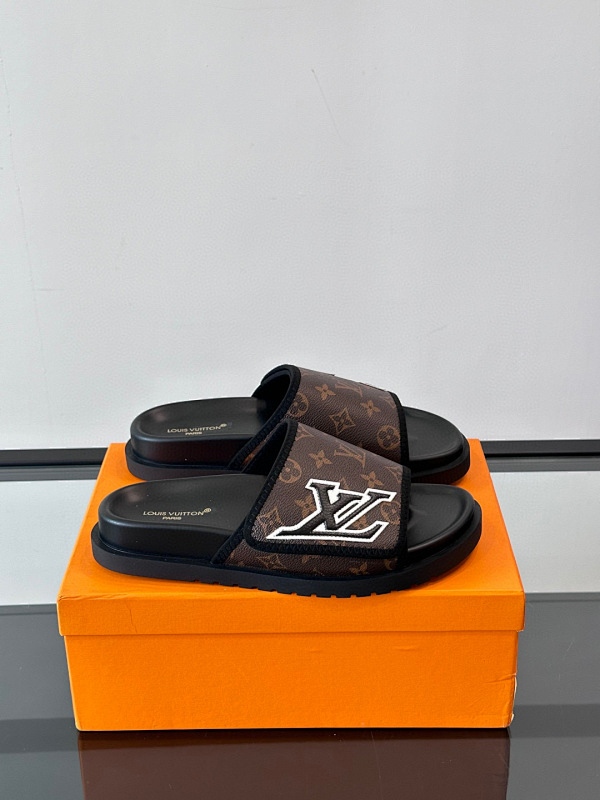 Louis Vuitton Monogram Slide Sandals
