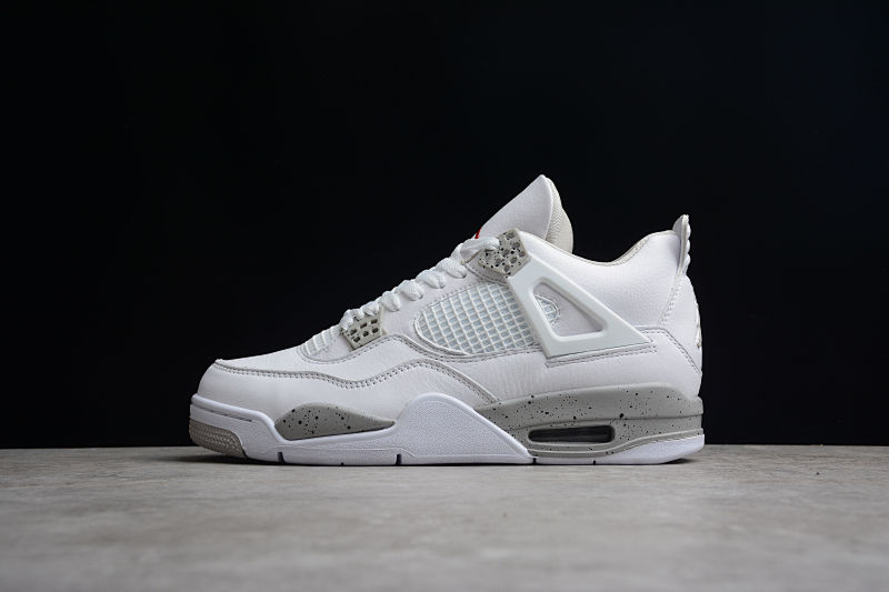 NIKE Air Jordan 4 Retro "Tech White"