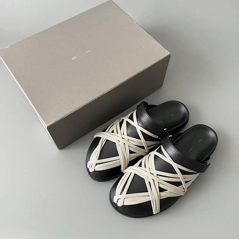 RICK OWENS lili-RO Megalace Sandals