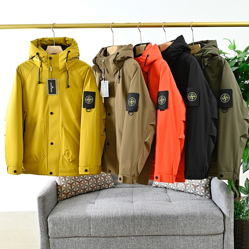 STONE ISLAND JACKETS