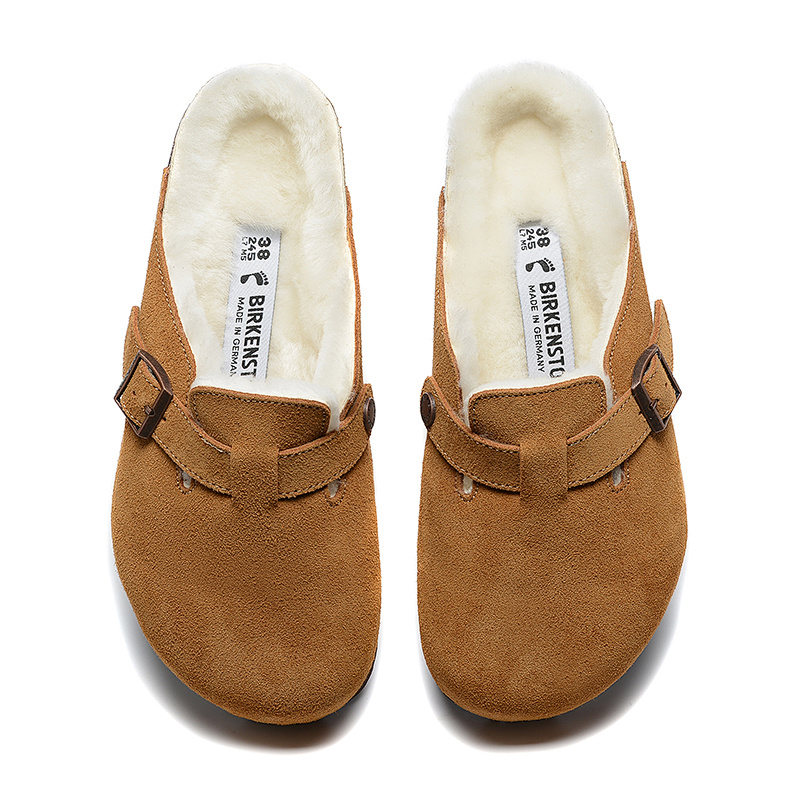 BIRKENSTOCK Boston Wool-Lined Clogs (2)