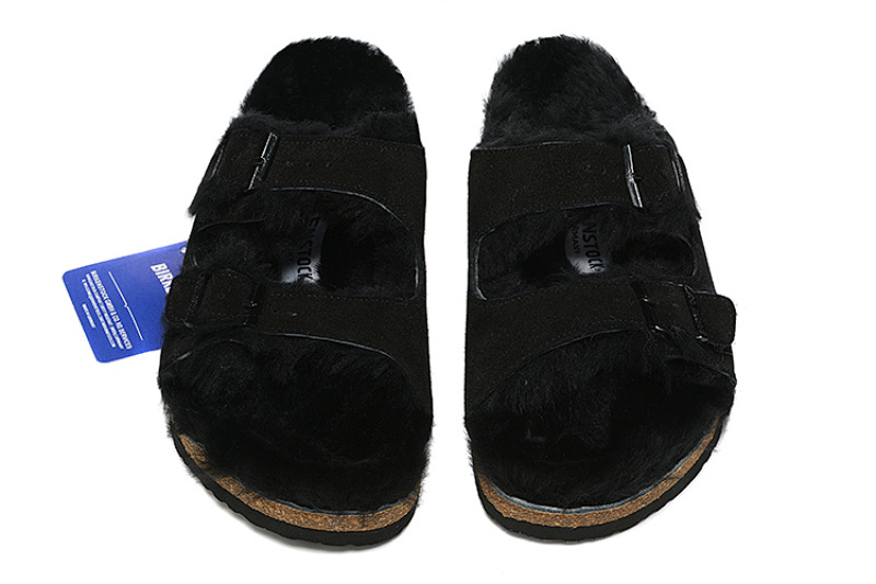 BIRKENSTOCK 毛绒勃肯拖鞋