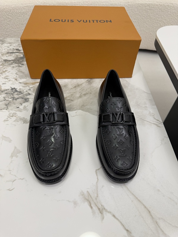 Louis Vuitton Leather Loafers