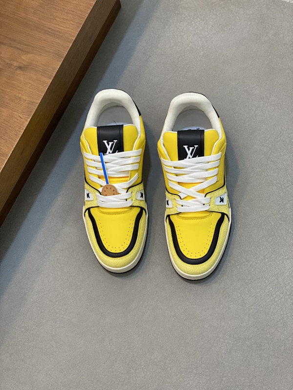 Louis Vuitton Yellow Sneakers