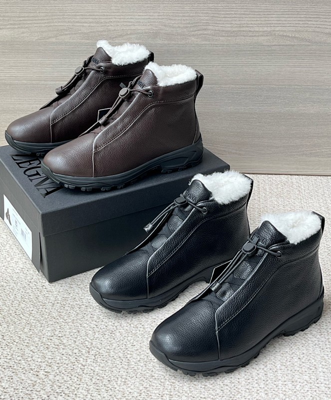 Zegna wool boots