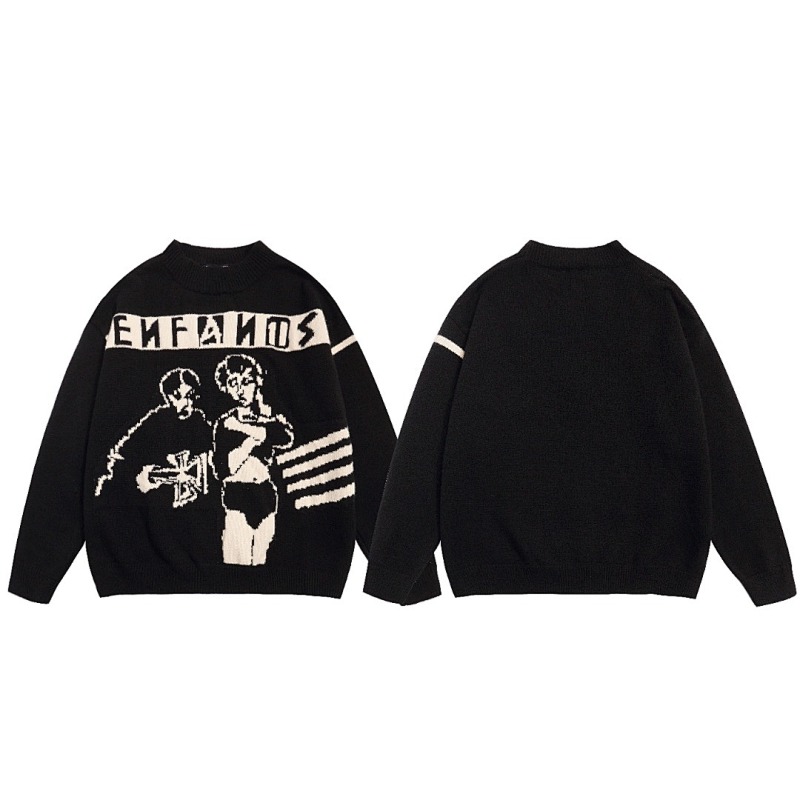 ENFANTS RICHES DEPRIME SWEATERS