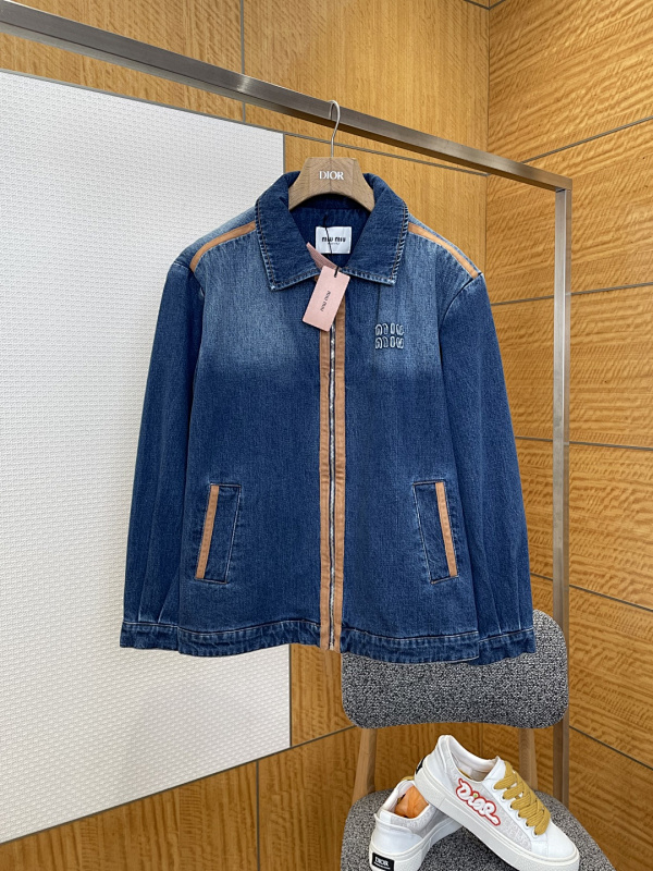 MIU MIU DENIM_JACKETS