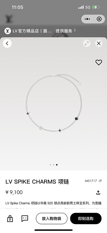 LOUIS VUITTON JEWELRY (8)