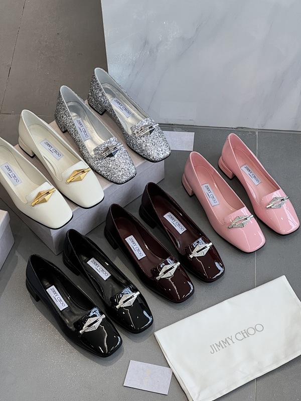 Jimmy Choo 方头跟鞋