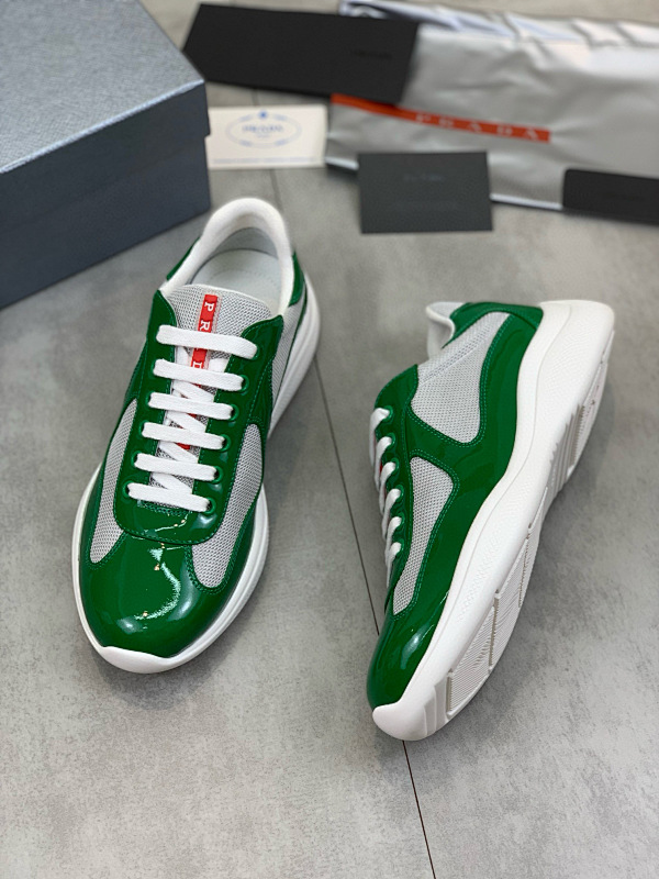 Prada Cloudbust Green Sneakers