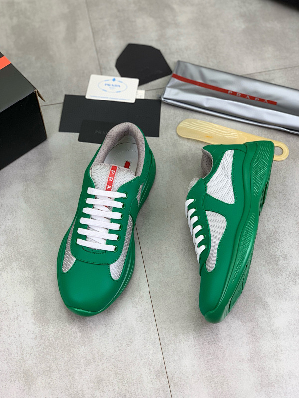 PRADA Green Sport Sneakers