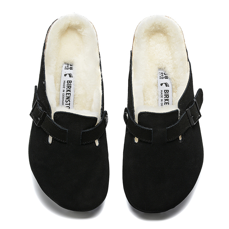 BIRKENSTOCK Boston Wool Clogs