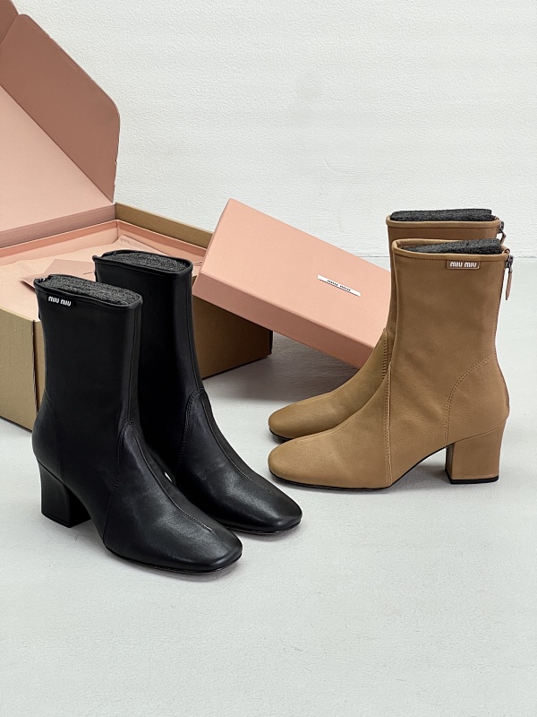 Miu Miu heeled ankle boots