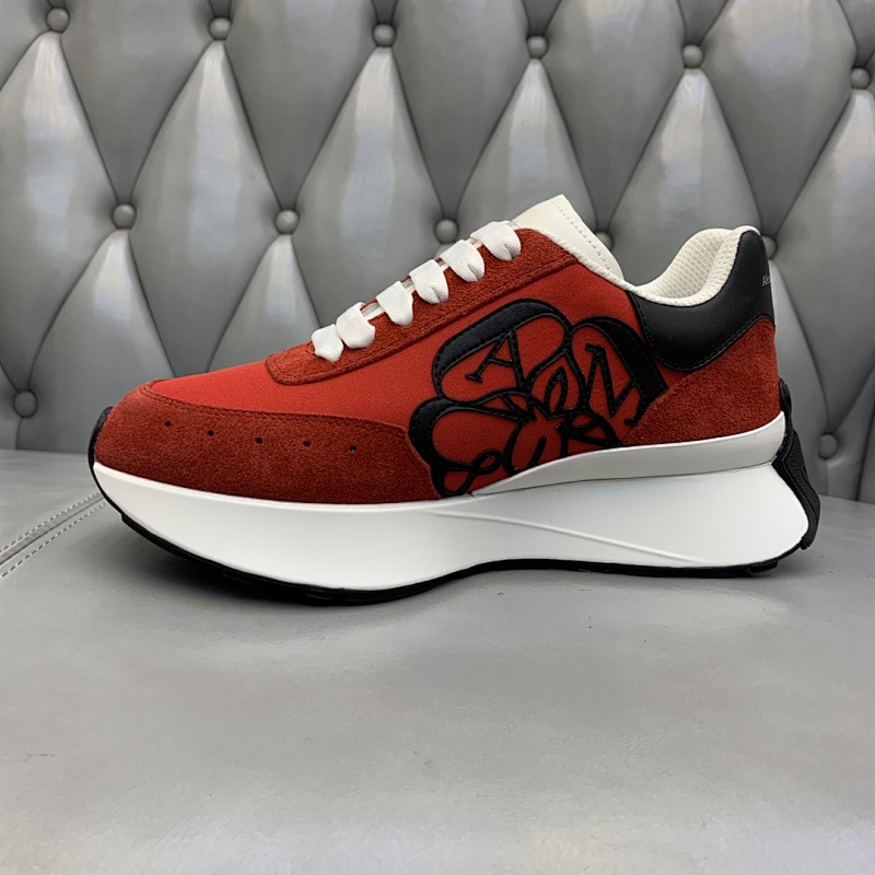 Alexander McQueen Red Sneakers