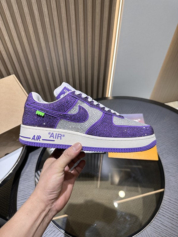 LOUIS VUITTON L@V x Nike Air Force 1 (2)