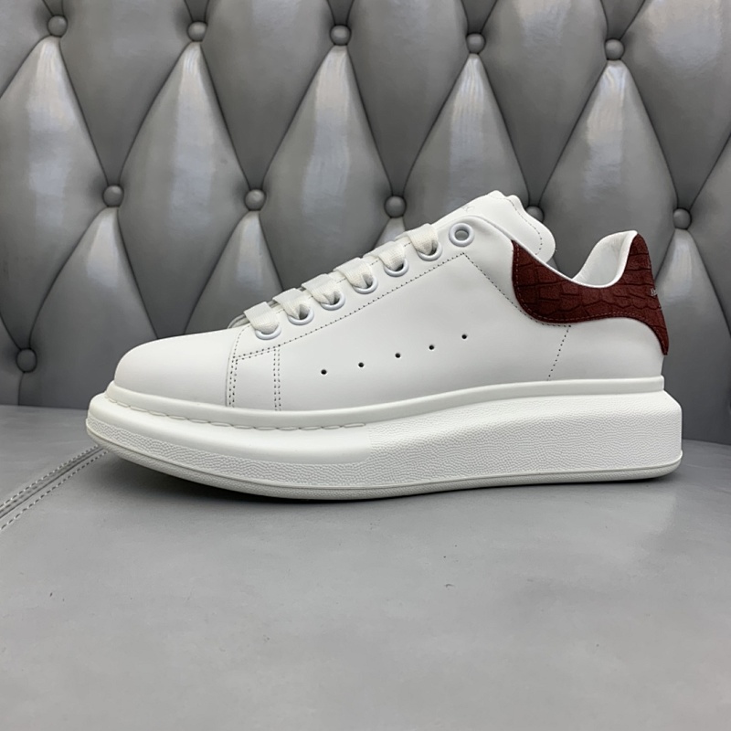 ALEXANDER MCQUEEN McQueen Sneakers with Red Heel