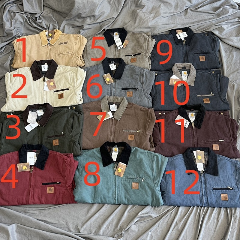 CARHARTT JACKETS