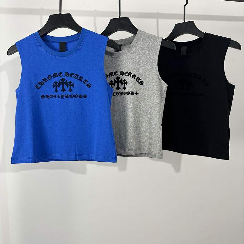 CHROME HEART CROP_TOPS