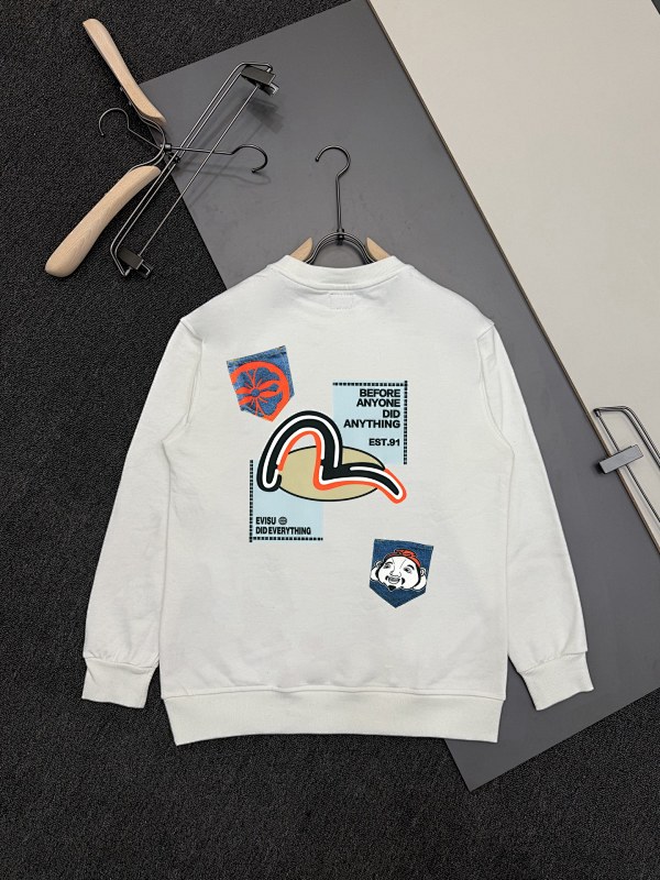 EVISU SWEATSHIRTS