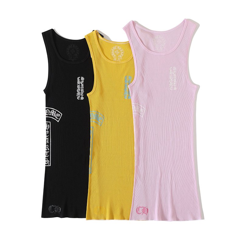 CHROME HEART TANK_TOPS