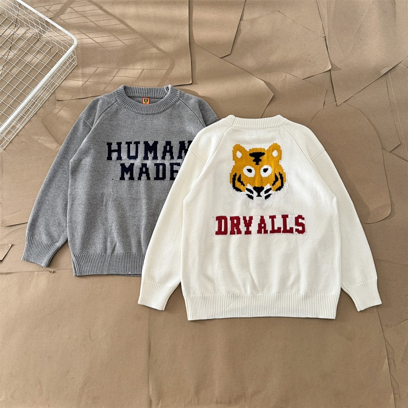 HUMAN MADE SWEATERS