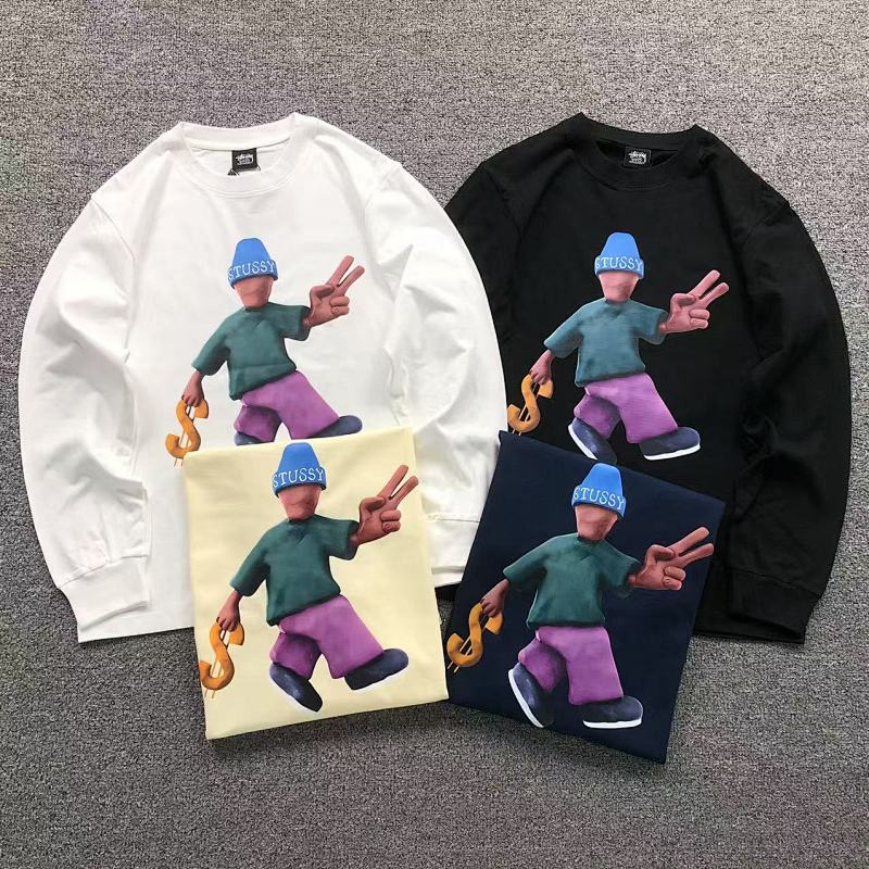 STUSSY LONGSLEEVES (4)