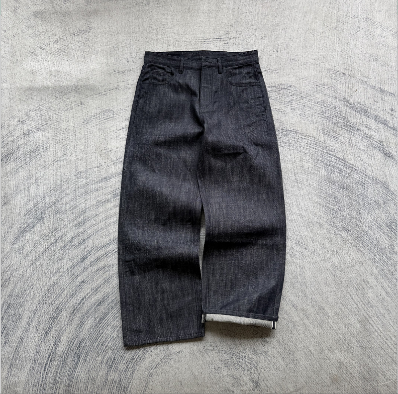 C*le Ivy slub indigo jeans