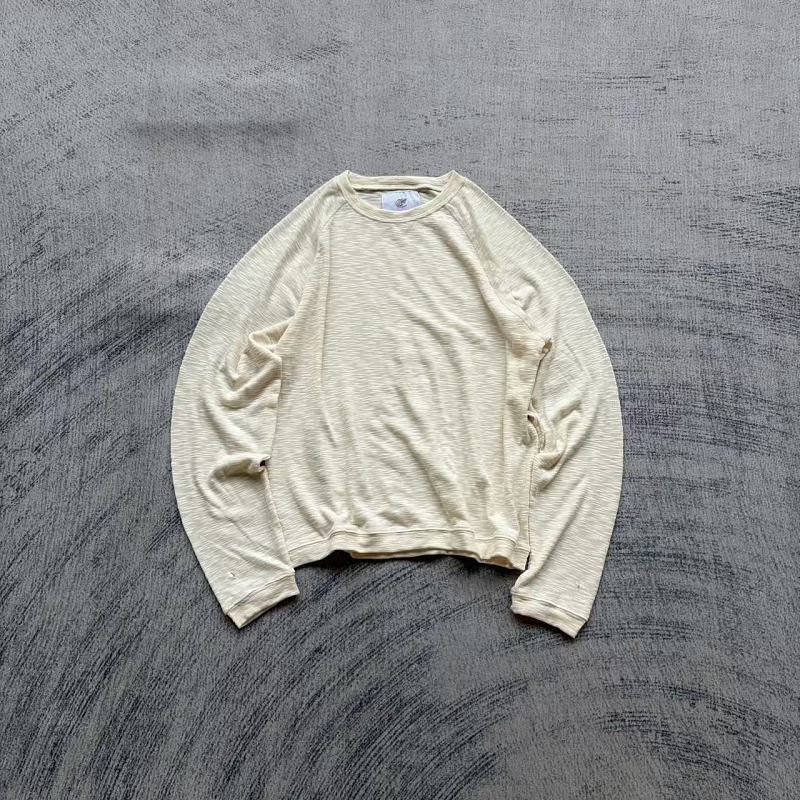 Ely*ian lightweight slub long sleeve white