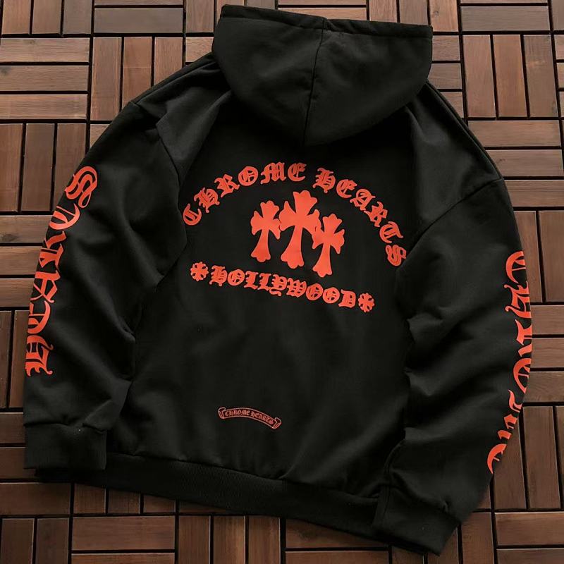 CHROME HEARTS HOODIES (4)