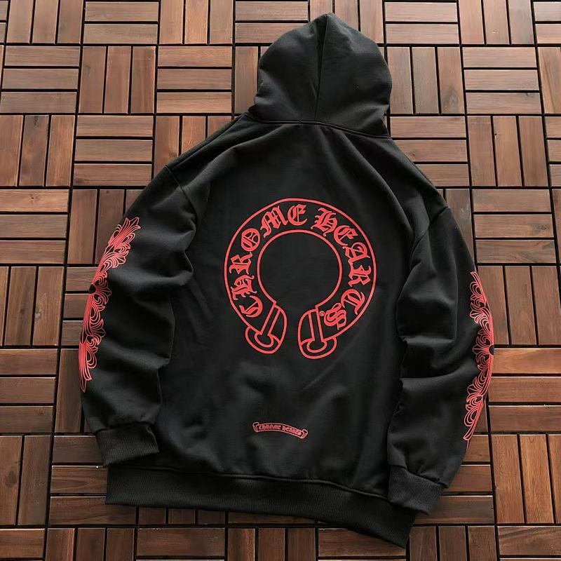 CHROME HEARTS HOODIES (3)