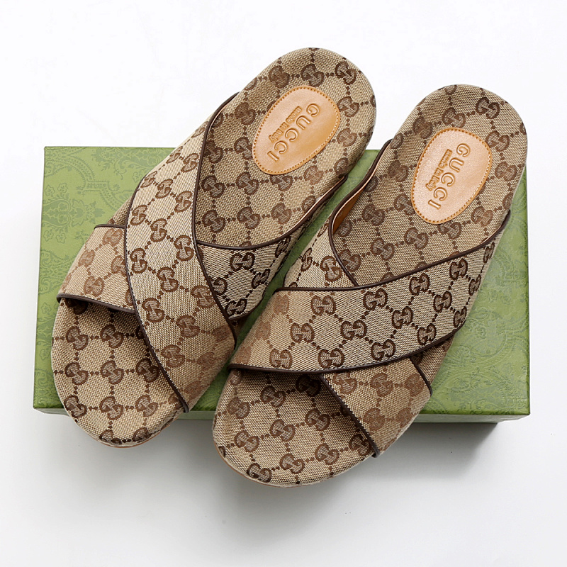 Gucci GG Marmont Slide Sandals