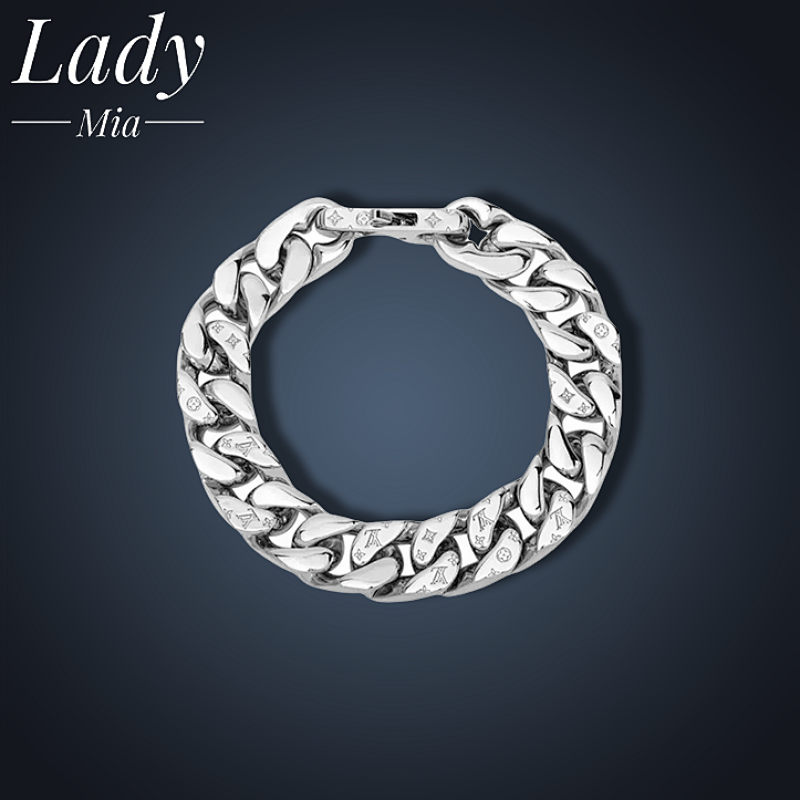 💰($60≈430CNY)L*V classic old flower Cuban chain Item ID:S00037