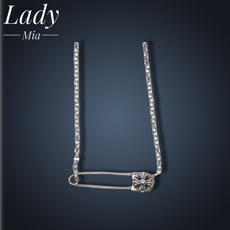 💰($51≈360CNY)C*hrome Hearts Pin necklace Item ID ：S00260