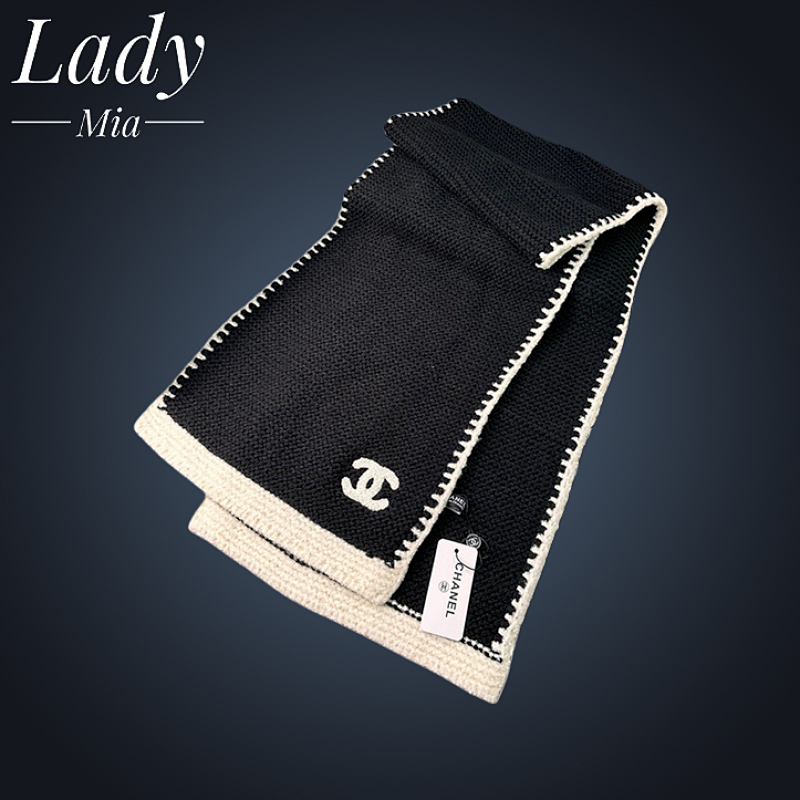 💰($39≈280CNY)Small C-trimmed knitted long scarf Item ID:W00063-V