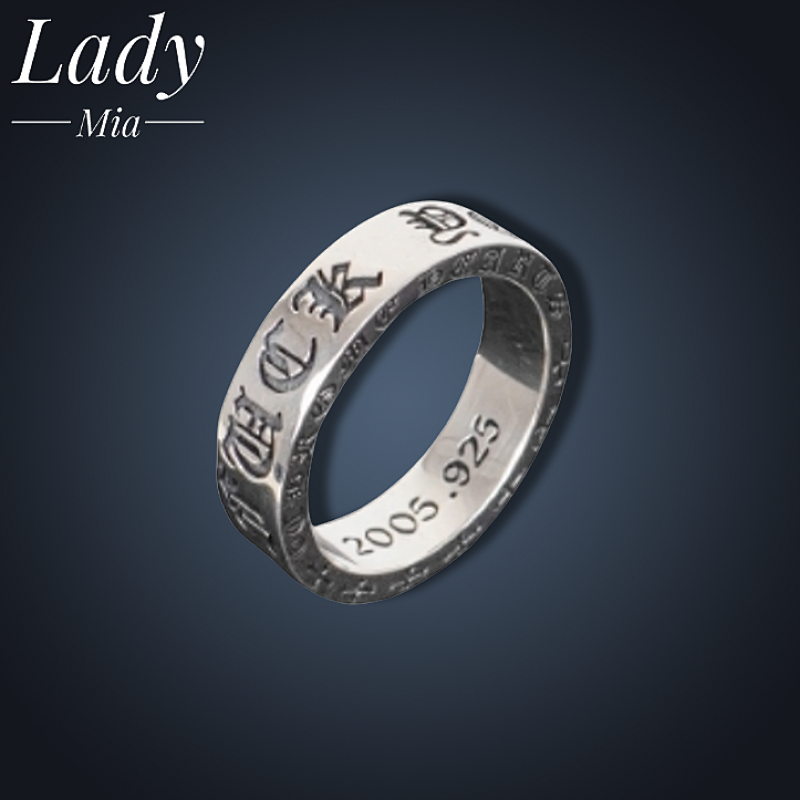 💰($39≈280CNY)C*hrome Hearts 2005 925 Ring Item ID:S00101