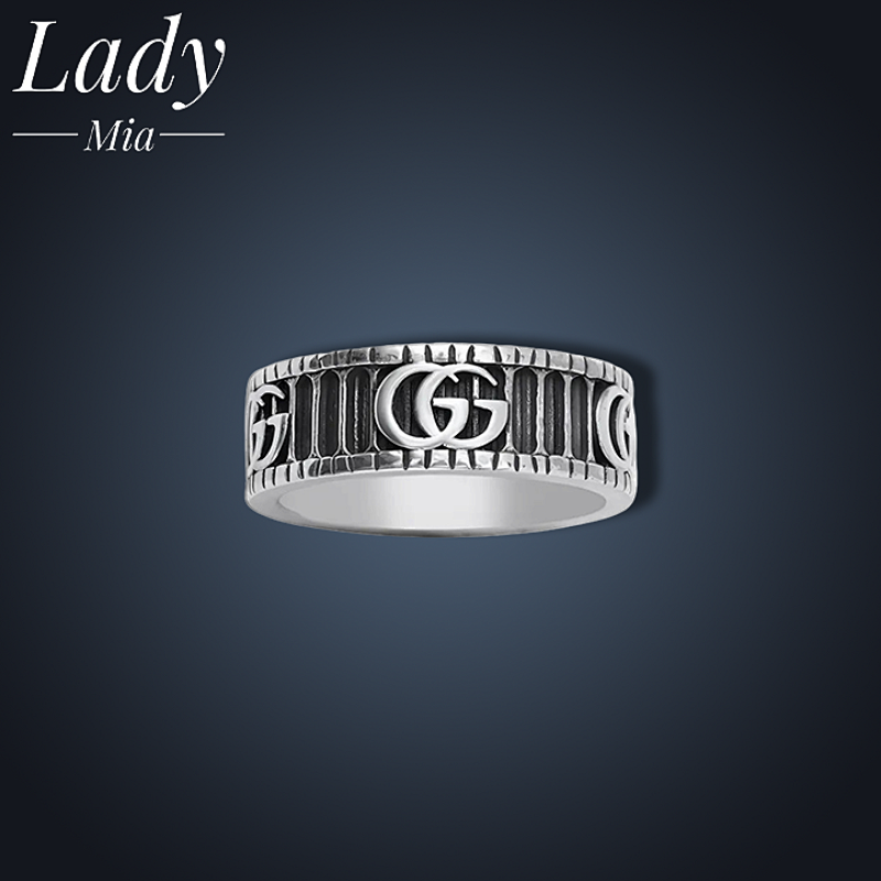 💰($38≈270CNY)vintage matte dyed black ring Item ID:S00003