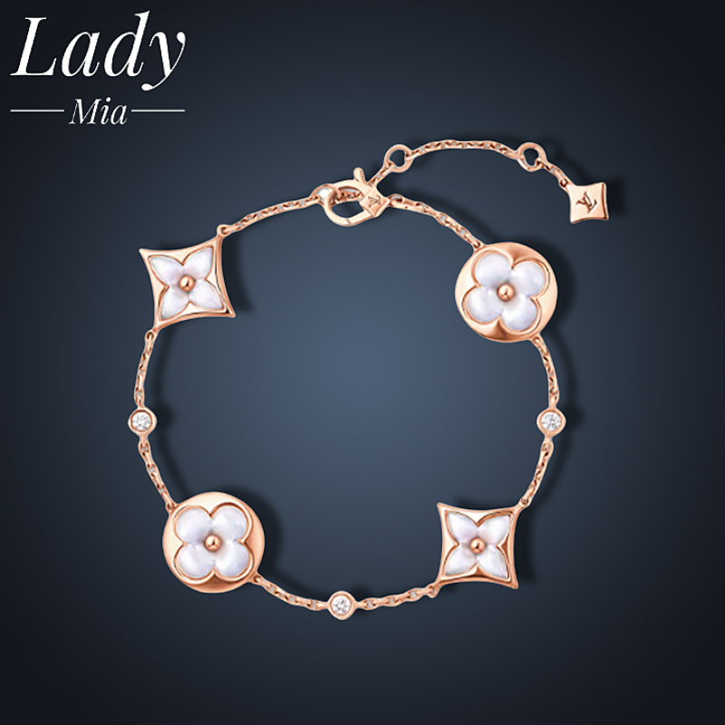 💰($44≈310CNY)classic four-flower diamond bracelet✨✨✨ Item ID:S00025