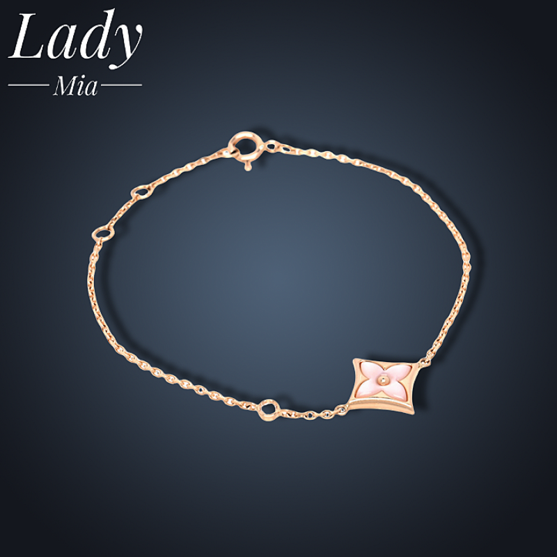 💰($35≈250CNY)Color Blossom series single flower bracelet Item ID:S00026