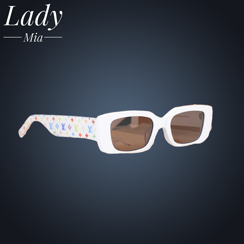 💰($53≈380CNY)L Takashi Murakami co-branded sunglasses, white Item ID:G00021