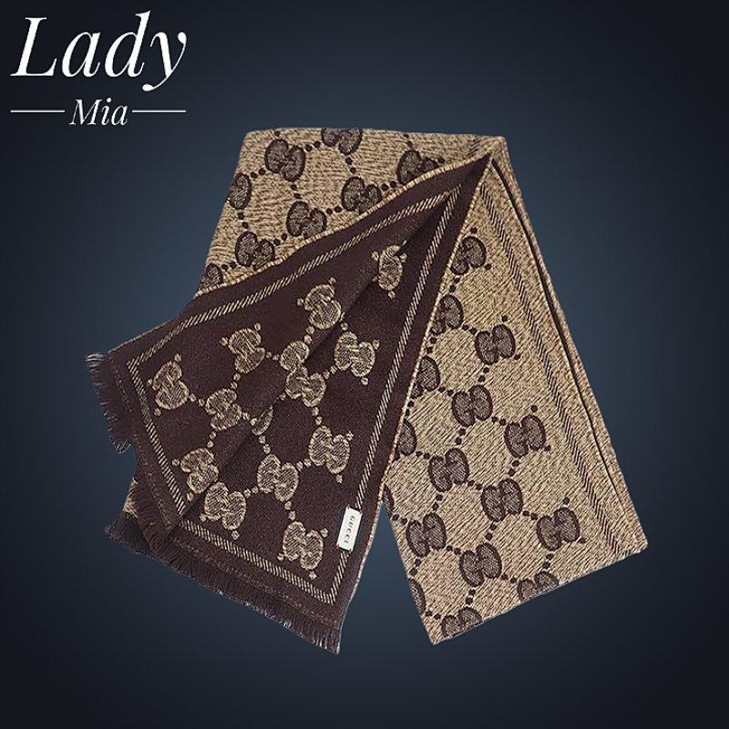 💰($46≈325CNY)Wool jacquard scarf Item ID:W00054-V