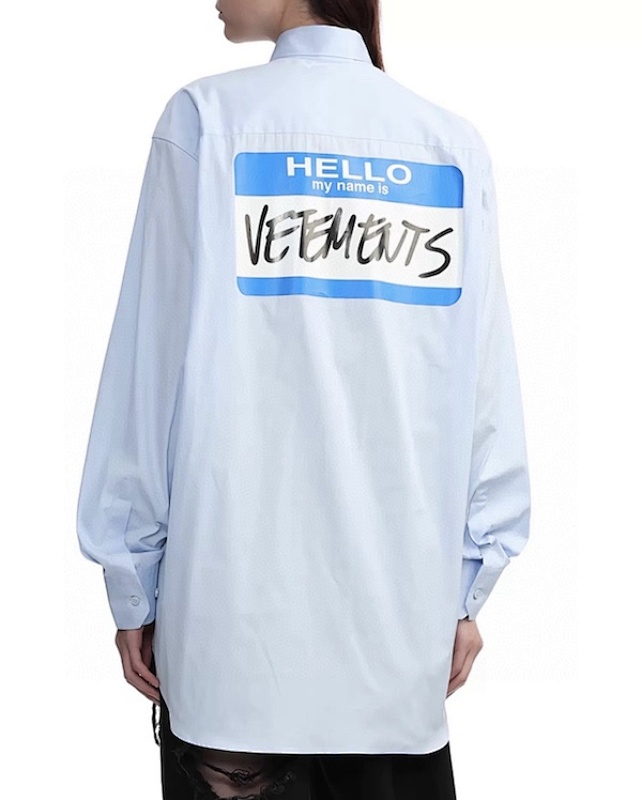 VETEMENTS SHIRTS