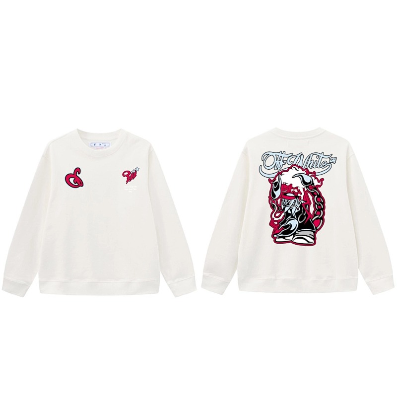 OFF WHITE SWEATSHIRTS