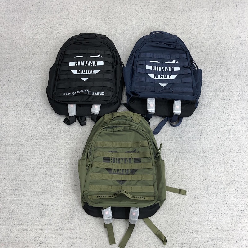 HUMAN MADE BACKPACKS (2)