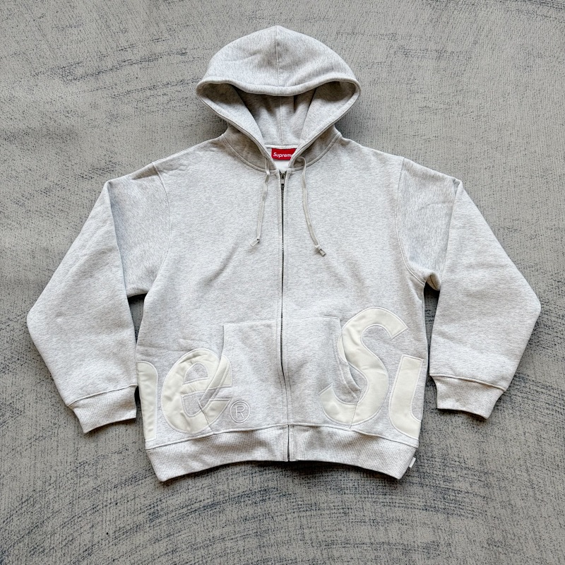 Supreme big logo hoodie (2)