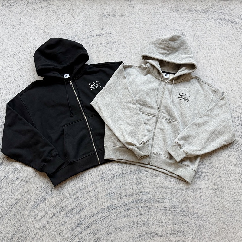 Nk x Stu zip hoodie (3)