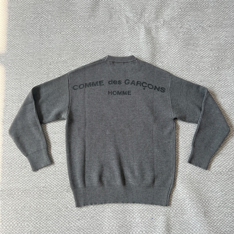 CDG grey sweater