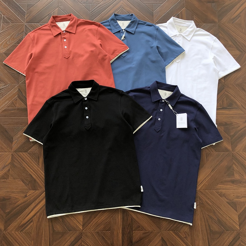 BRUNELLO CUCINELLI POLOS
