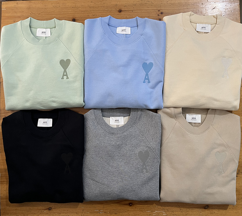 AMI SWEATSHIRTS