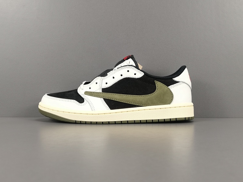 Travis Scott x Air Jordan 1 Low "Medium Olive"